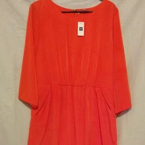 Gap orange dress